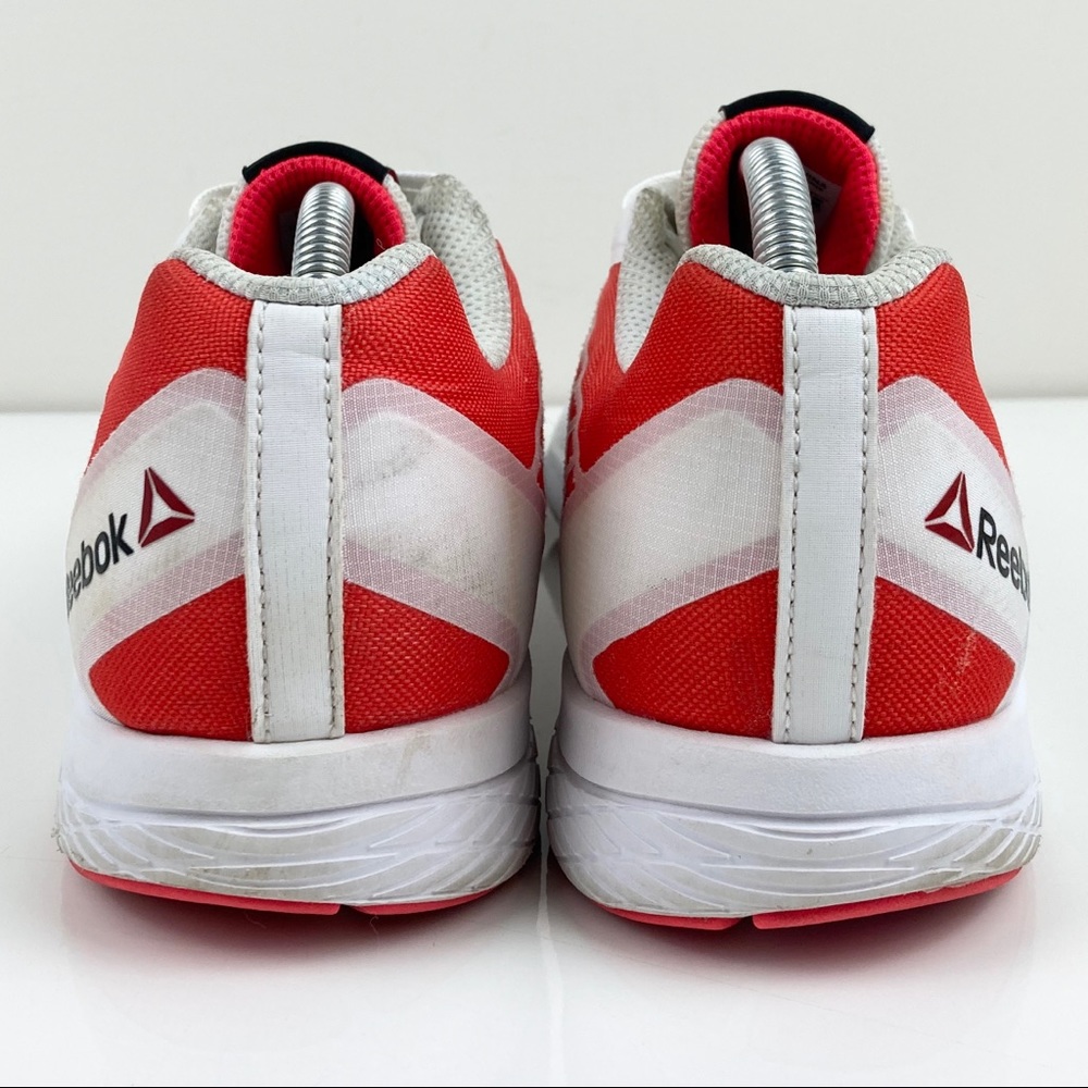 Reebok 3D FuseFrame White & Orange Women's Athletic Training Shoes Size 11.0 - Picture 6 of 10